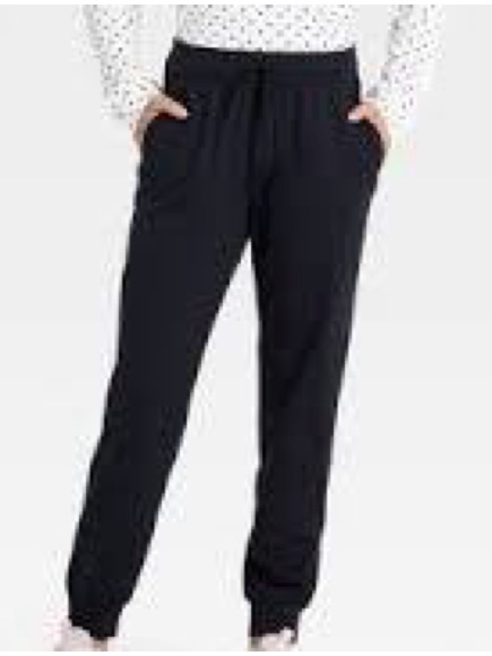 all in motion Khaki Green Joggers, Girls 10/12, zip pockets